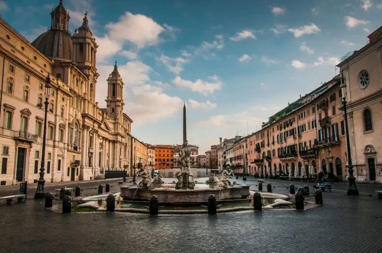 Piazza Navona al mattino, Roma