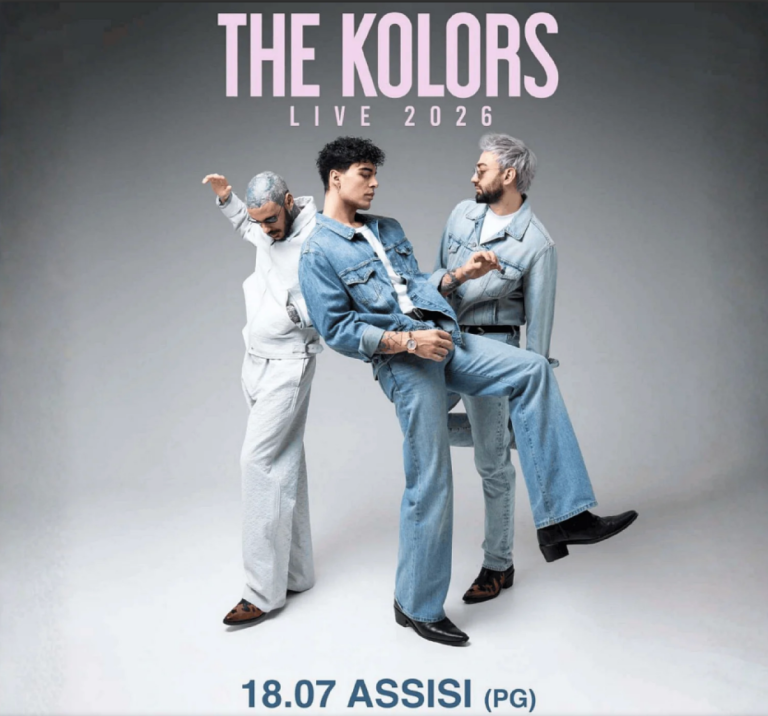 The Kolors Live 2026 — concerto ad Assisi il 18 luglio
