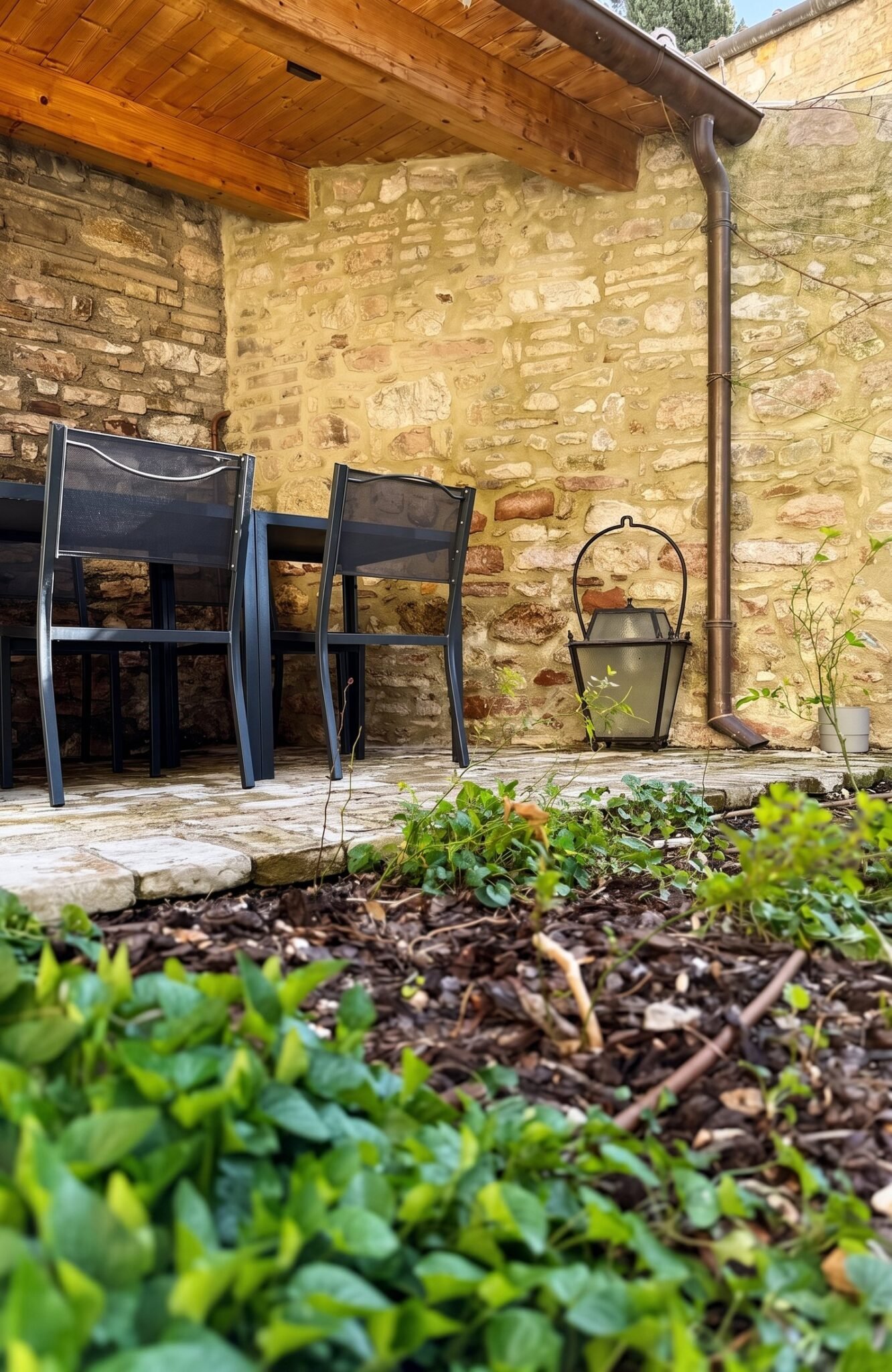 Giardino e lounge, La Corte di San Francesco, Assisi