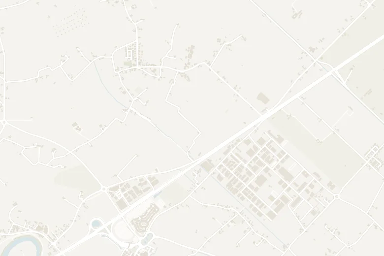 Mappa dei dintorni di Casa Cecilia, a Campobernardo di Salgareda